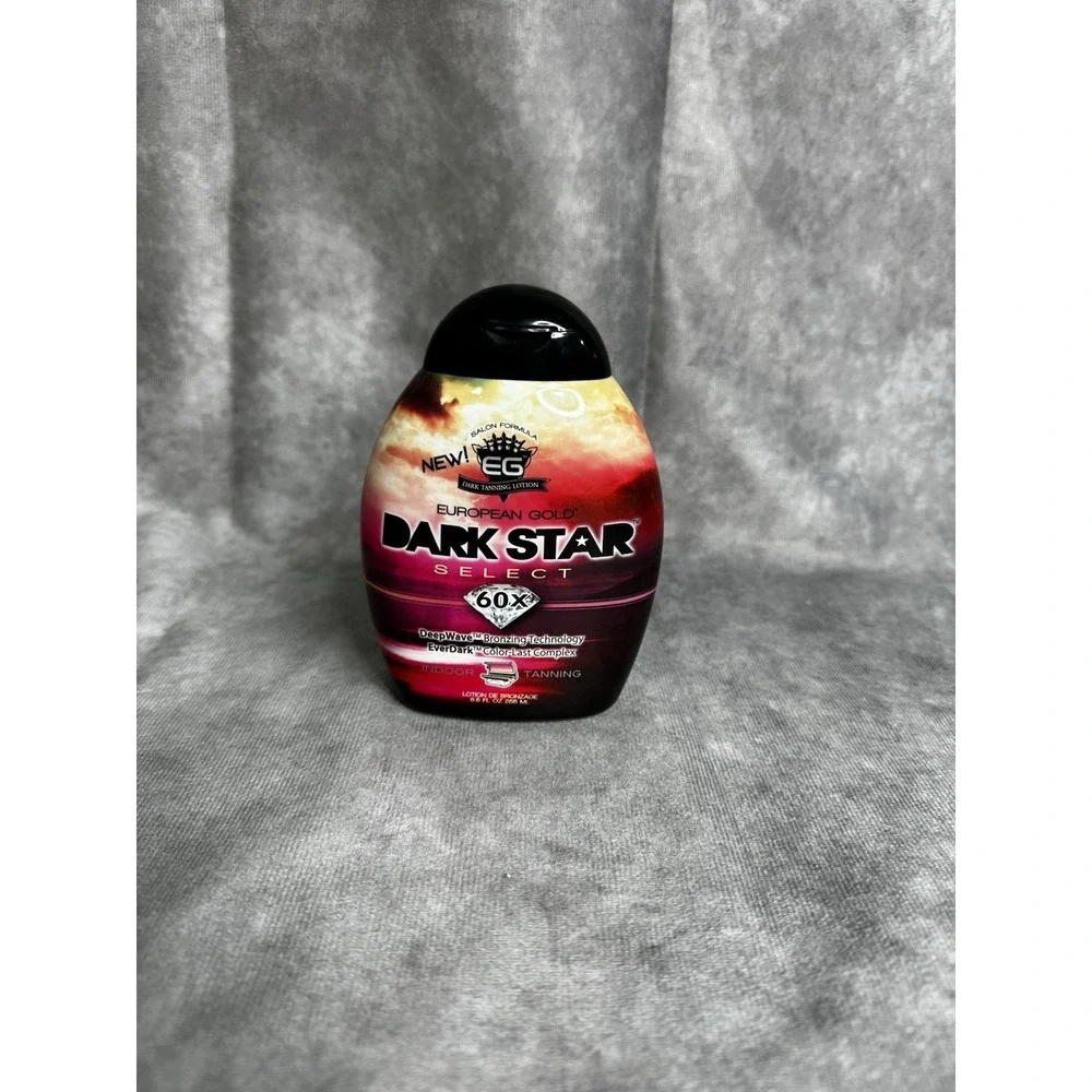 Dark star European gold select 60 X dark tanning lotion salon‎ formula indoor
